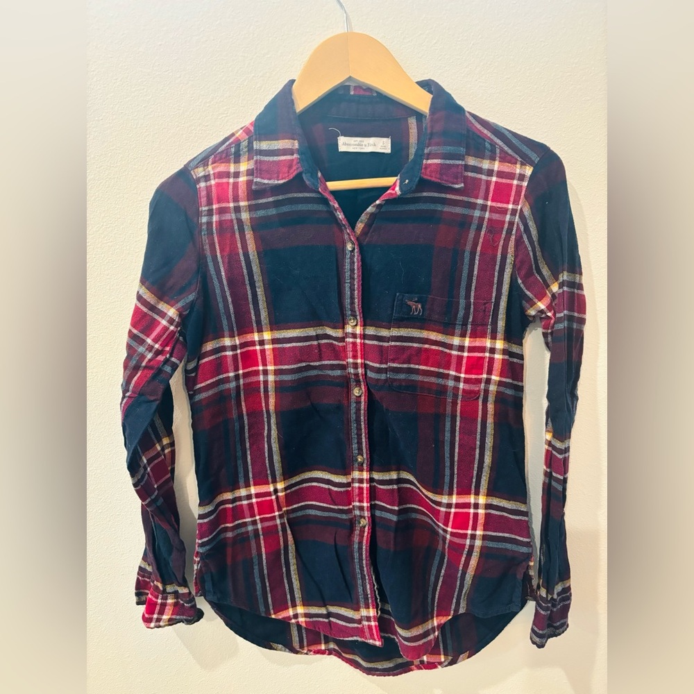 Abercrombie and Fitch Women Flannel Shirt
